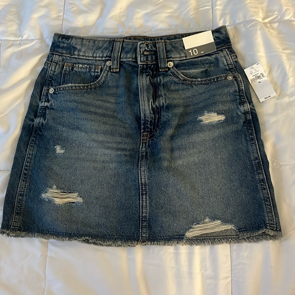 Denim skirt
